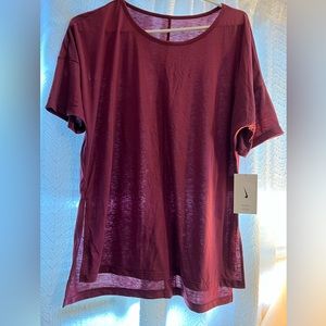 Purple Nike yoga top, size large
